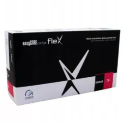EASECARE FLEX NITRYLOWE RĘKAWICE JEDNORAZOWE BEZPUDROWE, S, 100 SZT.