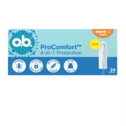 O.B. PROCOMFORT SUPER TAMPONY 24 SZTUKI