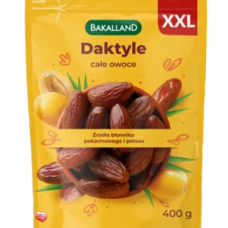 DAKTYLE SUSZONE CAŁE OWOCE BEZ PESTEK BAKALLAND 400G DUŻE JAKOŚĆ PREMIUM