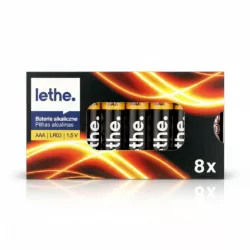 BATERIA ALKALICZNA LETHE AAA (R3) 8 SZT.
