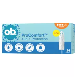 O.B. PROCOMFORT SUPER TAMPONY 24 SZTUKI