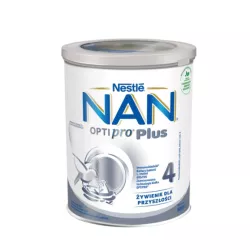 MLEKO MODYFIKOWANE NAN OPTIPRO PLUS 4 DLA DZIECI PO 2. ROKU 800 G