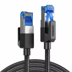 PATCHCORD UGREEN F/FTP 8.1 RJ45 / RJ45 1 M CZARNY ETHERNET