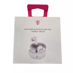 SŁUCHAWKI BLUETOOTH T MOBILE TWS ANC TWE220 BIAŁE