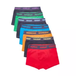 BAWEŁNIANE BOKSERKI 7 PACK 110/116