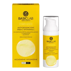 BASICLAB ANTYOKSYDACYJNY KREM DO TWARZY Z WITAMINĄ C NAWILŻAJĄCY 50 ML