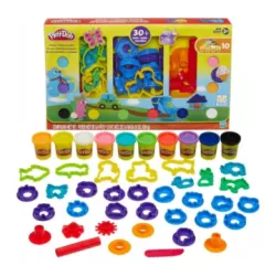 PLAY DOH ZESTAW Z KSZTAŁTAMI I STEMPLAMI A9305