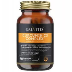 KURKUMA SALVITIS CURCUMIN C3 COMPLEX, KAPSUŁKI, 60SZT 4260726550289