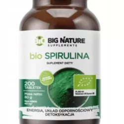 BIG NATURE SPIRULINA BIO 200 T. 5905745621464