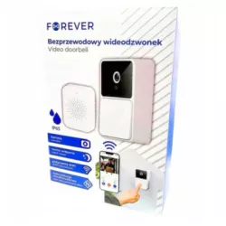 BEZPRZEWODOWY WIDEODZWONEK IP65 FOREVER