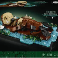 LEGO IDEAS 21366 PŁYWAJĄCE WYDRY