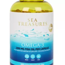 TRAN OMEGA 3 SEA TREASURES 300 KAPSUŁEK 383G 8723300712016