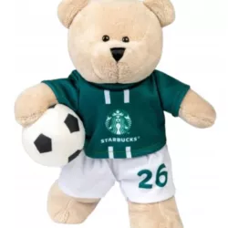 STARBUCKS BEARISTA FOOTBALL MIŚ PIŁKARZ MASKOTKA PLUSZAK