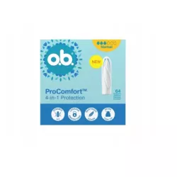 O.B. PROCOMFORT TAMPONY NORMAL 64 SZT.