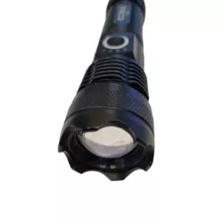 LATARKA COBA CB-41 L117 AKUMULATOROWA LED CZARNA 5 TRYBÓW ALUMINIUM