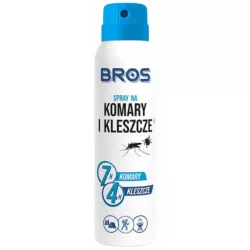 BROS SPRAY NA KOMARY I KLESZCZE OCHRONA DEET 15% 90 ML 5904517048485