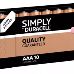 DURACELL BATERIE AAA 10 SZT 5000394111905