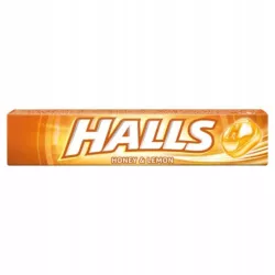 HALLS MIÓD I CYTRYNA CUKIERKI ORZEŹWIAJĄCE 33,5 G