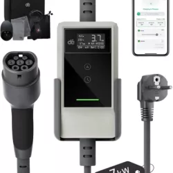 DÉ ŁADOWARKA SAMOCHODOWA ELEKTRYCZNA APP 3,7 KW 5,5 M 6-16 A