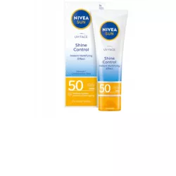 NIVEA SUN MATUJĄCY KREM DO TWARZY SHINE CONTROL OCHRONA UV SPF 50 50 ML