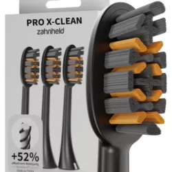 WYMIENNE GŁÓWKI ZAHNHELD PRO X-CLEAN DO SZCZOTECZEK SONICZNYCH GERO 3 SZT