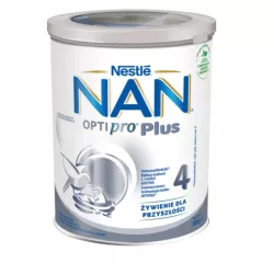 MLEKO MODYFIKOWANE NAN OPTIPRO PLUS 4 DLA DZIECI PO 2. ROKU 800 G