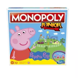 GRA PLANSZOWA HASBRO MONOPOLY JUNIOR ŚWINKA PEPPA HASBRO