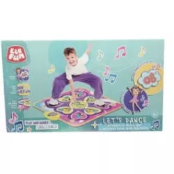 ELEFUN LET'S DANCE INTERAKTYWNA MATA MUZYCZNA 100X87CM CHŁOPIEC