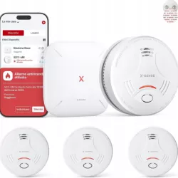 BEZPRZEWODOWY ALARM SD11-MR31CZUJNIK DYMU X-SENSE ZE STACJĄ SBS50